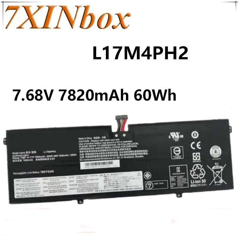 7XINbox 7.68V 7820mAh 60Wh Original L17M4PH2 Laptop Battery For Lenovo 7 Pro C930 930-13IKB
7XINbox 7.68V 7820mAh 60Wh Original L17M4PH2 Laptop Battery For Lenovo 7 Pro C930 930-13IKB