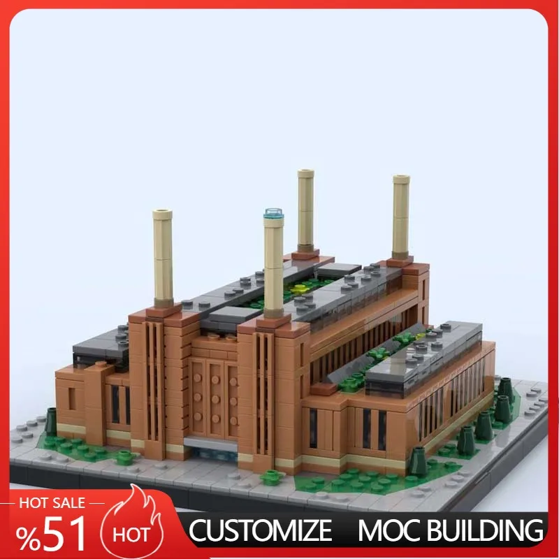 Набор для сборки городской электростанции (1256 деталей), модульный конструктор MOC, креативный дизайн, развивающая игрушка для мальчиков, подарок на праздник
Набор для сборки городской электростанции (1256 деталей), модульный конструктор MOC, креативный дизайн, развивающая игрушка для мальчиков, подарок на праздник