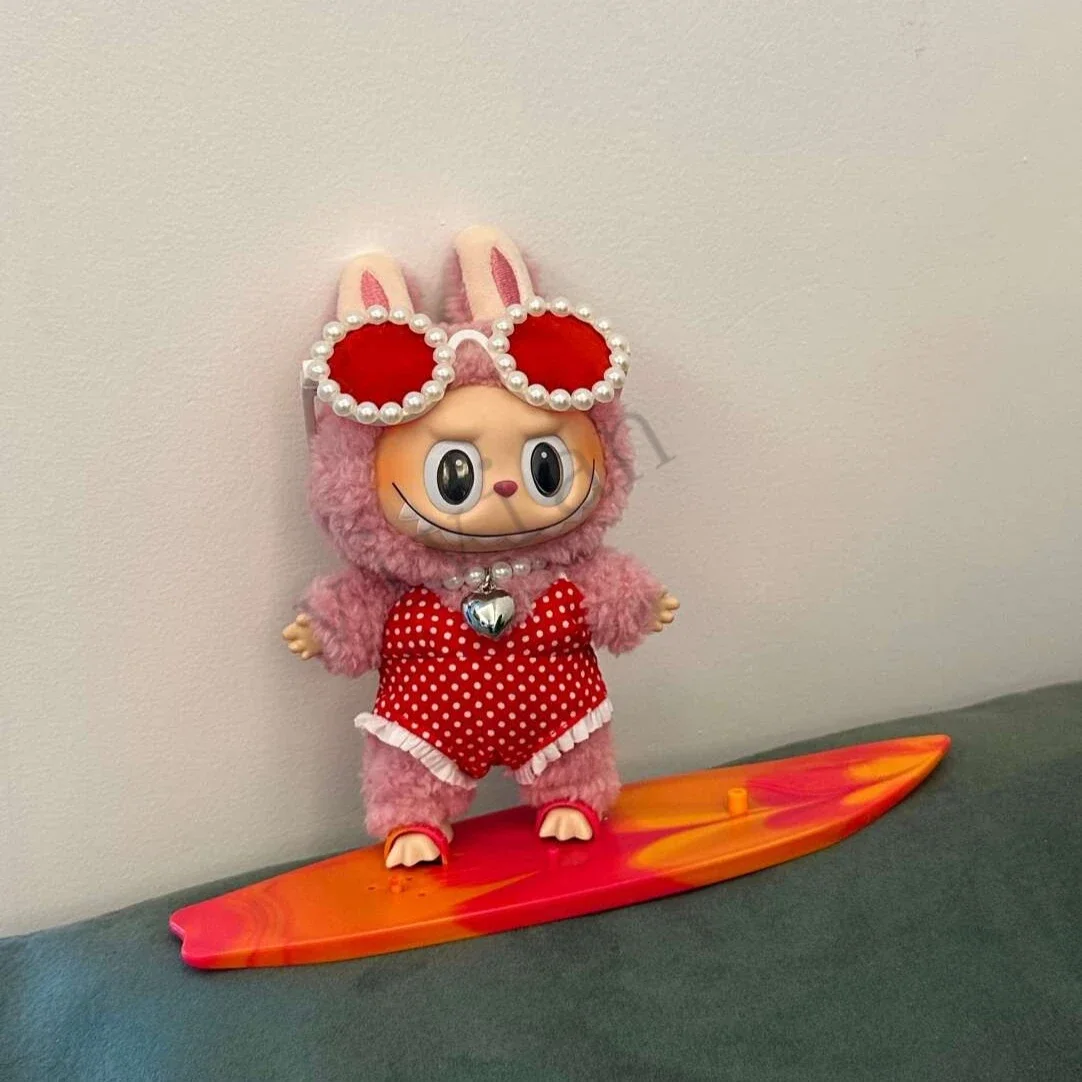 Doll'S Clothes Outfit Accessories For Ropa Labubu 10cm cotton doll BJD Swimsuit glasses beach diving surfboard straw bag cloths
Doll'S Clothes Outfit Accessories For Ropa Labubu 10cm cotton doll BJD Swimsuit glasses beach diving surfboard straw bag cloths