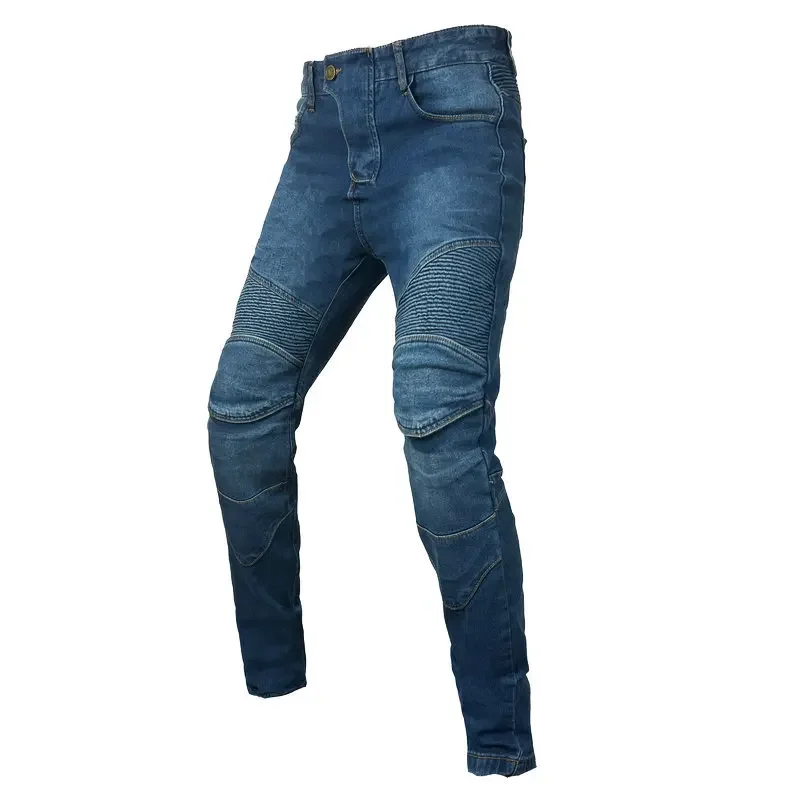 Motorcycle Anti-fall Pants Jeans Pants Elastic Slim Breathable Riding Pants Riding Moto Protective Trousers For Men Wommen
Motorcycle Anti-fall Pants Jeans Pants Elastic Slim Breathable Riding Pants Riding Moto Protective Trousers For Men Wommen