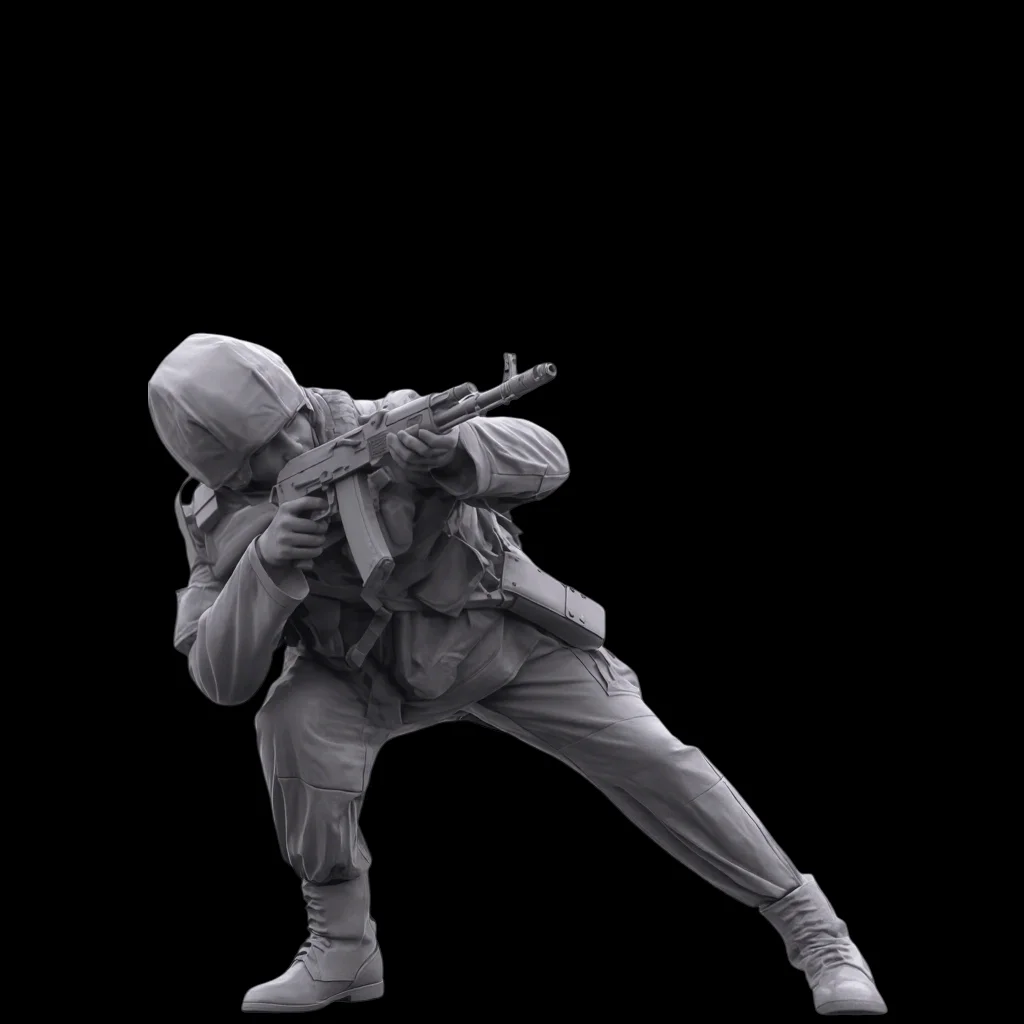 1/35 Die-casting Resin Model Assembly Kit, GK, 1 Modern Special Forces Soldier, Unpainted
1/35 Die-casting Resin Model Assembly Kit, GK, 1 Modern Special Forces Soldier, Unpainted