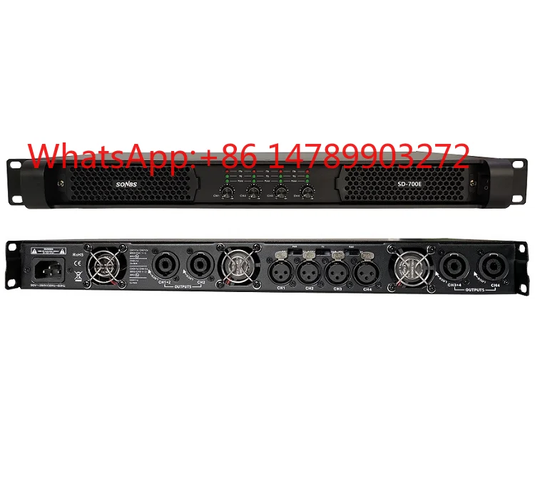 4 Channel Smart Amplifier Module Hotel Stage KTV Professional Sound Equipment
4 Channel Smart Amplifier Module Hotel Stage KTV Professional Sound Equipment