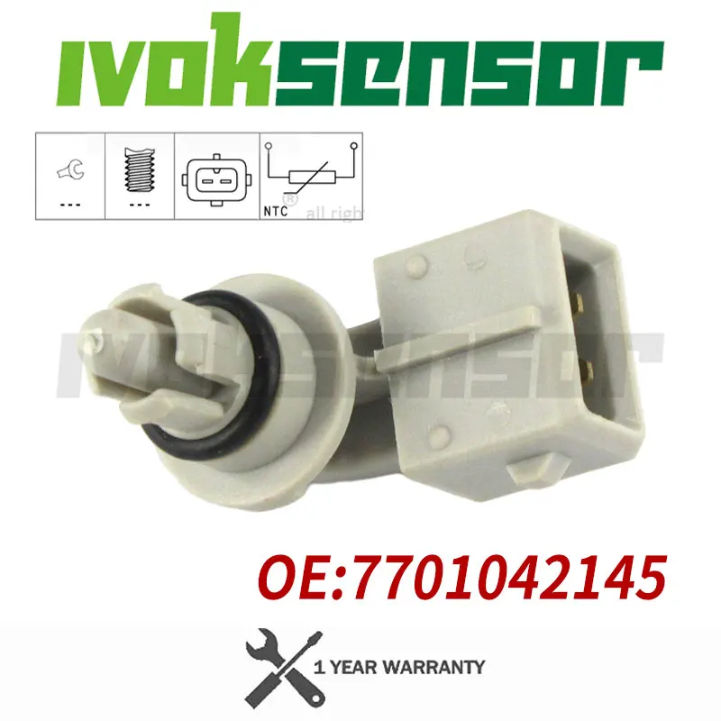 7701042145 Coolant Temperature Sensor For RENAULT Clio Laguna Twingo Megane Espace Kangoo Scénic Trafic Grand Scénic 7700101451
7701042145 Coolant Temperature Sensor For RENAULT Clio Laguna Twingo Megane Espace Kangoo Scénic Trafic Grand Scénic 7700101451