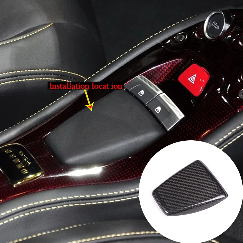 For Ferrari 458 2011-2016 Real Carbon Fiber Car Window Lift Button Decorative Frame Cover Sticker Car Accessories
For Ferrari 458 2011-2016 Real Carbon Fiber Car Window Lift Button Decorative Frame Cover Sticker Car Accessories