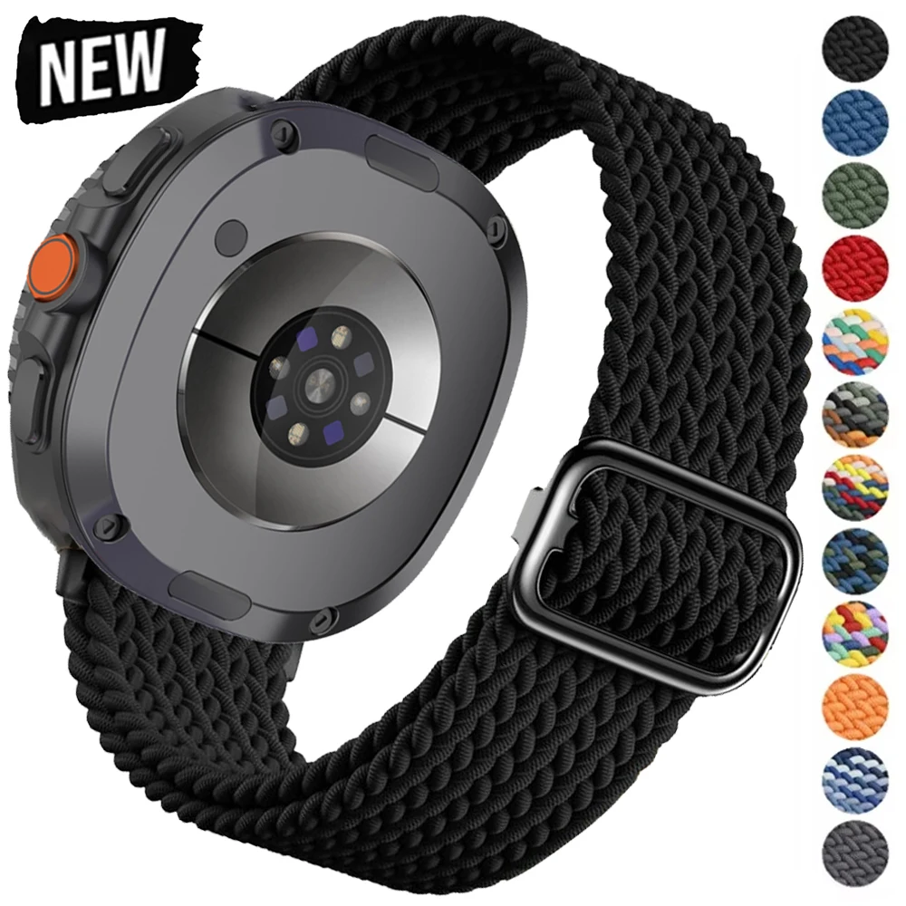 Nylon Sport Band for Samsung Galaxy Watch 8 Strap 40mm 44mm Accessories Watchband Elastic Correa Galaxy Watch 8 Classic Bracelet
Nylon Sport Band for Samsung Galaxy Watch 8 Strap 40mm 44mm Accessories Watchband Elastic Correa Galaxy Watch 8 Classic Bracelet