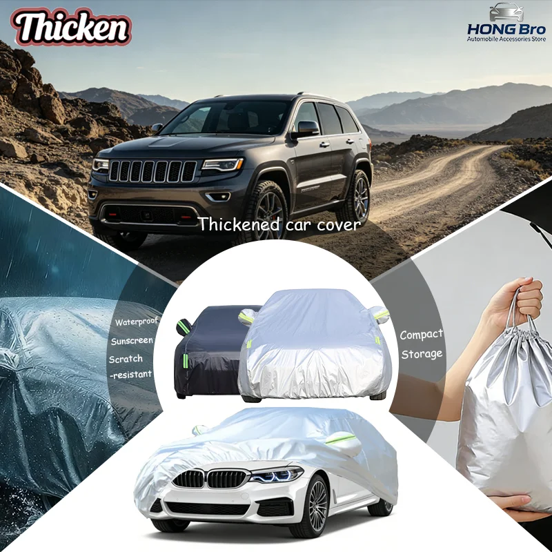 For Jeep Grand Cherokee WK2 2013-2020 Full Car Covers Oxford Fabric, Anti-UV Sunshade, Waterproof Snowproof Dustproof
For Jeep Grand Cherokee WK2 2013-2020 Full Car Covers Oxford Fabric, Anti-UV Sunshade, Waterproof Snowproof Dustproof
