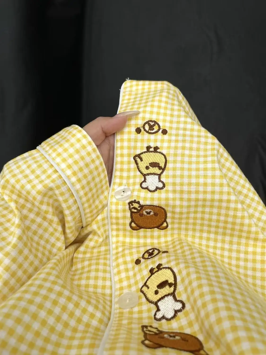 Kawaii Rilakkuma Pajamas Women's Cotton Long Sleeved Pants Loose Sleepwear Student Outerwear Home Clothes Set Girl's Gifts Toys
Kawaii Rilakkuma Pajamas Women's Cotton Long Sleeved Pants Loose Sleepwear Student Outerwear Home Clothes Set Girl's Gifts Toys