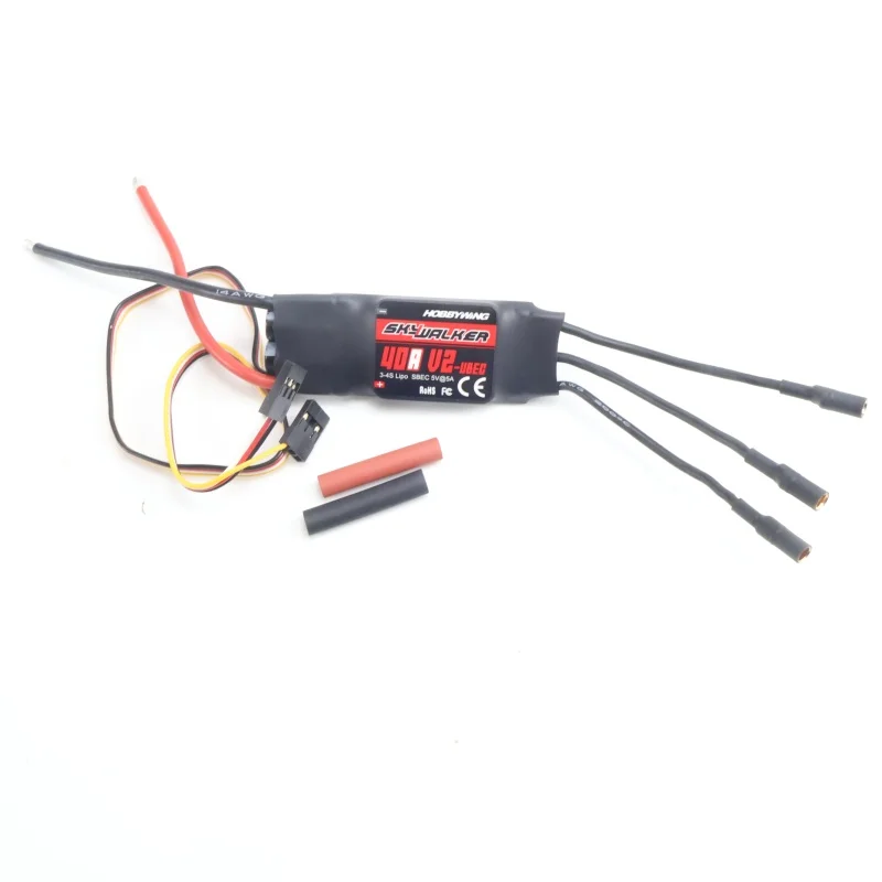 Hobbywing 40AV2 ESC Speed Controller With UBEC For RC Airplanes Helicopter
Hobbywing 40AV2 ESC Speed Controller With UBEC For RC Airplanes Helicopter