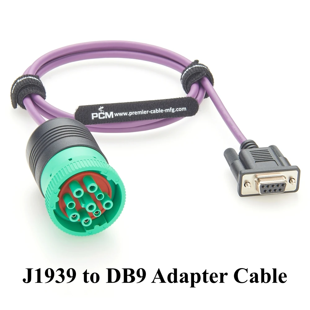 J1939 to DB9 Adapter Cable J1939 Type 2 DEUTSCH Connector to D-Sub 9Pin J1939 to DB9 Adapter Cable Deutsch to DB9 Adapter Cable
J1939 to DB9 Adapter Cable J1939 Type 2 DEUTSCH Connector to D-Sub 9Pin J1939 to DB9 Adapter Cable Deutsch to DB9 Adapter Cable
