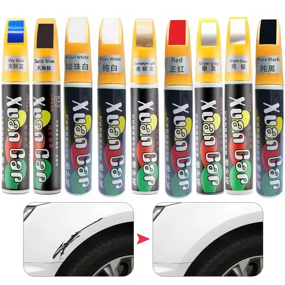 Car Touch Up Paint Pen 10ml Auto Scratch Repair Pen Waterproof Permanent Car Body Refinishing Coating Paint Filler Tool
Car Touch Up Paint Pen 10ml Auto Scratch Repair Pen Waterproof Permanent Car Body Refinishing Coating Paint Filler Tool
