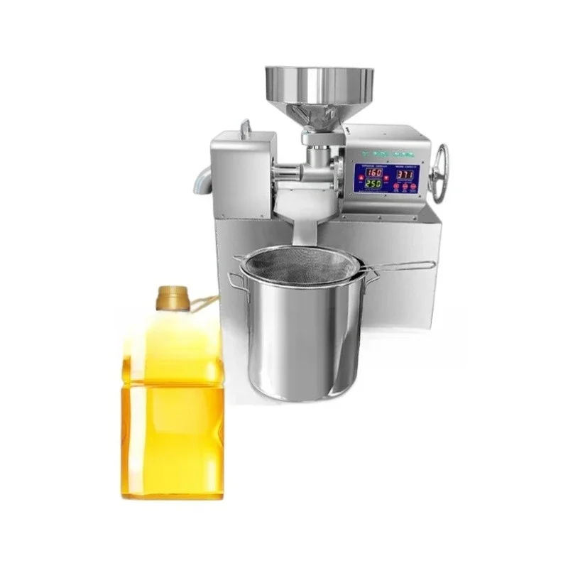 Commercial high-power automatic oil press Peanut Walnut Sesame Sunflower Professional adjustable temperature oil press
Commercial high-power automatic oil press Peanut Walnut Sesame Sunflower Professional adjustable temperature oil press