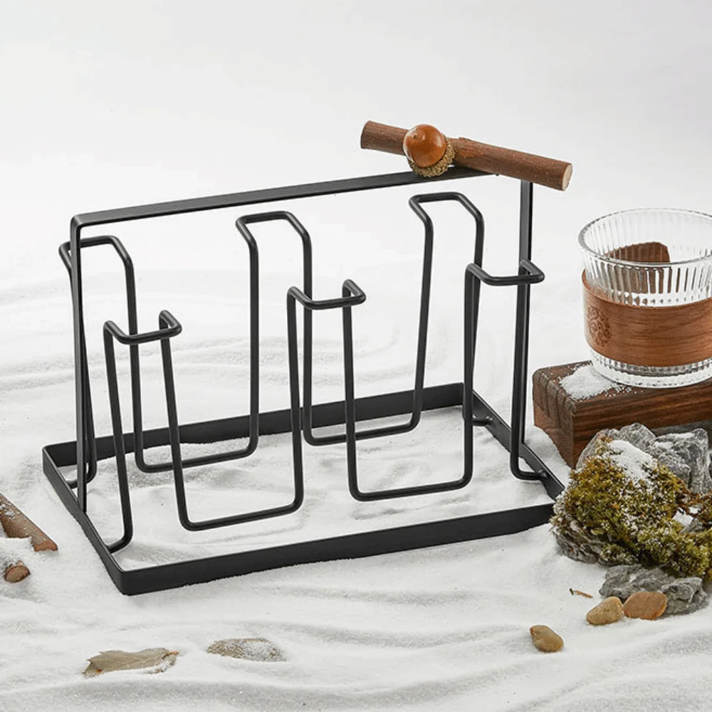 Cup Accessories Durable Glass Cup Stand Eco-Friendly with Drain Hole Tea Cup Rack with Tray Sturdy Water Cup Shelf Hospitality
Cup Accessories Durable Glass Cup Stand Eco-Friendly with Drain Hole Tea Cup Rack with Tray Sturdy Water Cup Shelf Hospitality