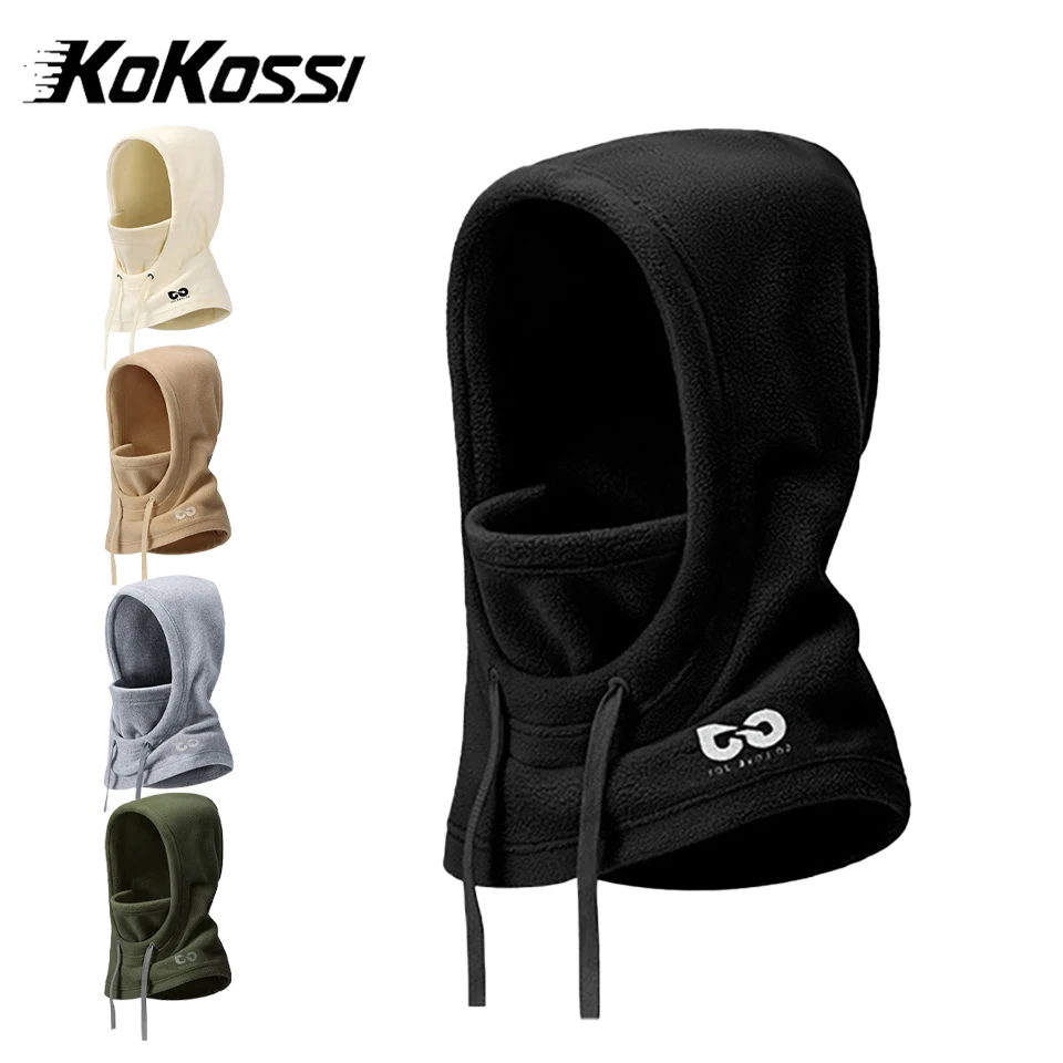KoKossi Winter Ski Warm Hooded Hat Thickened Polar Fleece Windproof Neck Warm Protection Face Cover Cycling Neck Cover Unisex
KoKossi Winter Ski Warm Hooded Hat Thickened Polar Fleece Windproof Neck Warm Protection Face Cover Cycling Neck Cover Unisex