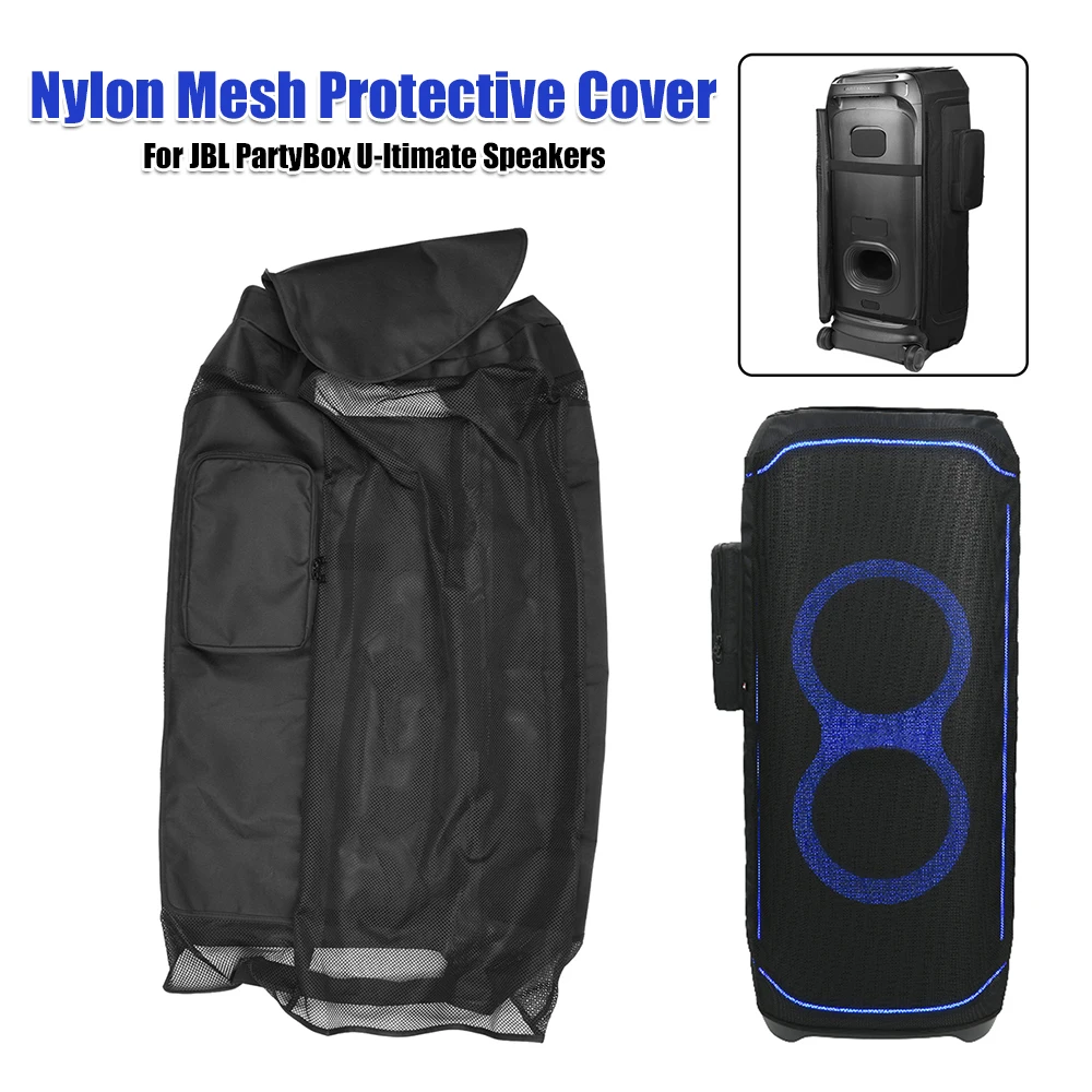 For JBL PartyBox U-ltimate Speakers Dust Cover with Side Storage Pocket Thicken Padded Protect Sleeve for Outdoor Travel
For JBL PartyBox U-ltimate Speakers Dust Cover with Side Storage Pocket Thicken Padded Protect Sleeve for Outdoor Travel