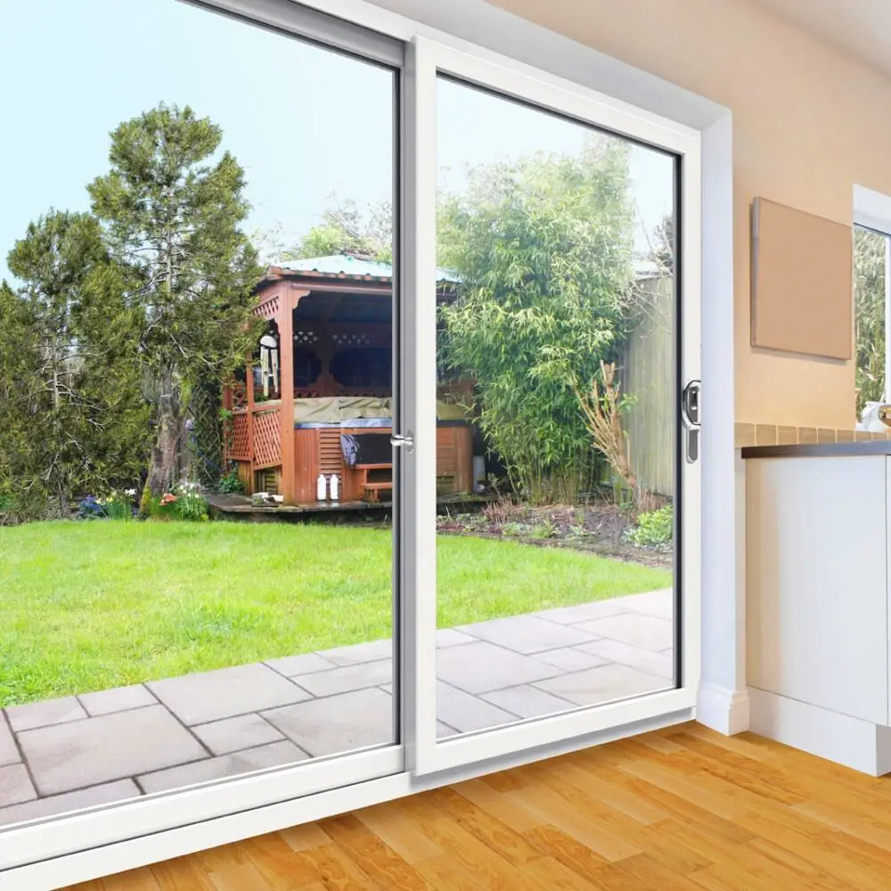 Household Entrance Wind Proof Sliding Patio Door Aluminum Sliding Glass Doors with Lock Design Save Space Manual Sliding Doors
Household Entrance Wind Proof Sliding Patio Door Aluminum Sliding Glass Doors with Lock Design Save Space Manual Sliding Doors