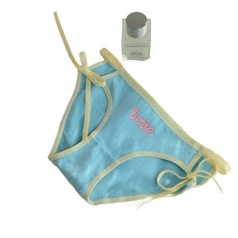 Dopamine Fashion Girl Sweet Cotton Panties Female Sexy Straps Hollow Comfortable Thin Low Waist Briefs Smooth and Soft Underwear
Dopamine Fashion Girl Sweet Cotton Panties Female Sexy Straps Hollow Comfortable Thin Low Waist Briefs Smooth and Soft Underwear