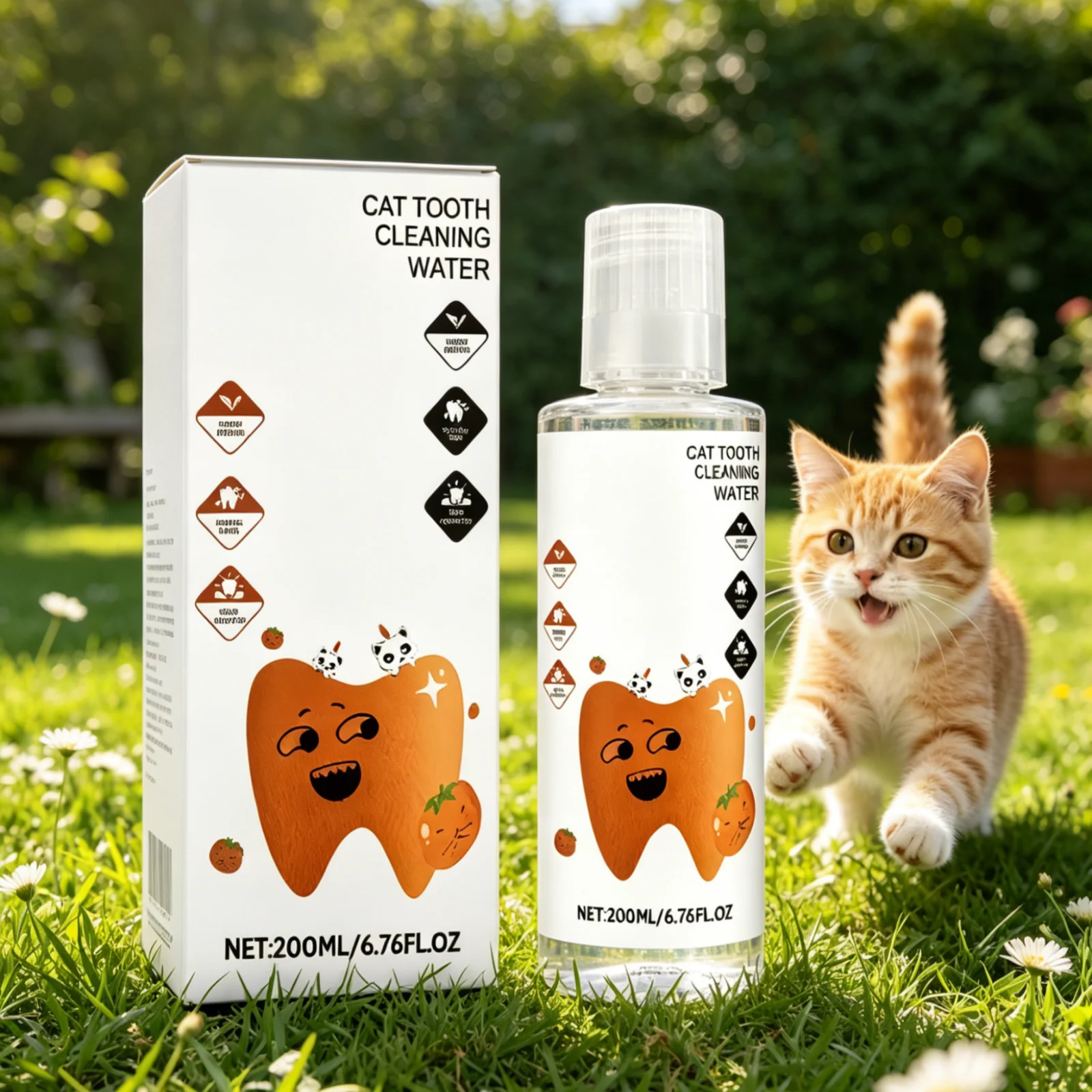 Kriath Cat Mouthwash for Bad Breath Gentle Cleaning Freshness No Brushing Required Dilutable Formula Cat Oral Care Water 200ml
Kriath Cat Mouthwash for Bad Breath Gentle Cleaning Freshness No Brushing Required Dilutable Formula Cat Oral Care Water 200ml