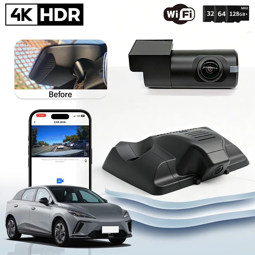 Plug and play HD 4K 2160P Hidden Car DVR Video Recorder Dash Cam Camera For MG4 MG MULAN 2022 2023 2024 2025 Night Vision
Plug and play HD 4K 2160P Hidden Car DVR Video Recorder Dash Cam Camera For MG4 MG MULAN 2022 2023 2024 2025 Night Vision