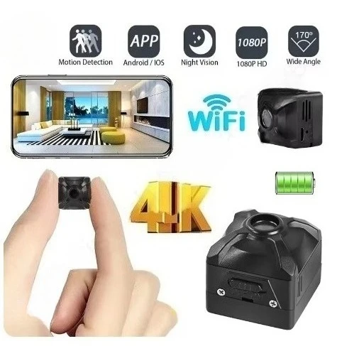 X5 Mini Wireless Camera WiFi Home Connected Mobile Remote HD Camera Security Monitor Intelligent Night Vision Home Safety
X5 Mini Wireless Camera WiFi Home Connected Mobile Remote HD Camera Security Monitor Intelligent Night Vision Home Safety