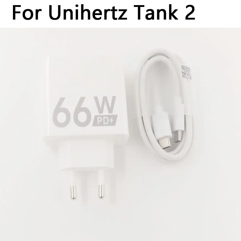 New Original Unihertz Tank 2 Fast Charger 66W Power Adapter Type-C Charging Cable Data Line For Unihertz Tank 2 Pro 8849 Phone
New Original Unihertz Tank 2 Fast Charger 66W Power Adapter Type-C Charging Cable Data Line For Unihertz Tank 2 Pro 8849 Phone