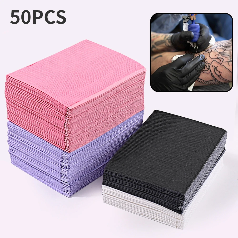 50pcs Tattoo Clean Pad Mat Waterproof for Manicure Makeup Tattoo Microblading Supplies Accessories Disposable Tattoo Clean Pad
50pcs Tattoo Clean Pad Mat Waterproof for Manicure Makeup Tattoo Microblading Supplies Accessories Disposable Tattoo Clean Pad