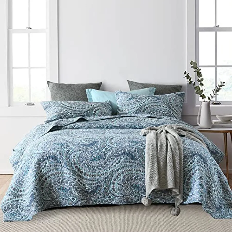 Cotton Bedspread Quilt Sets Reversible Bedding Coverlet Sets Comforter Floral Paisley Bedspread Size
Cotton Bedspread Quilt Sets Reversible Bedding Coverlet Sets Comforter Floral Paisley Bedspread Size