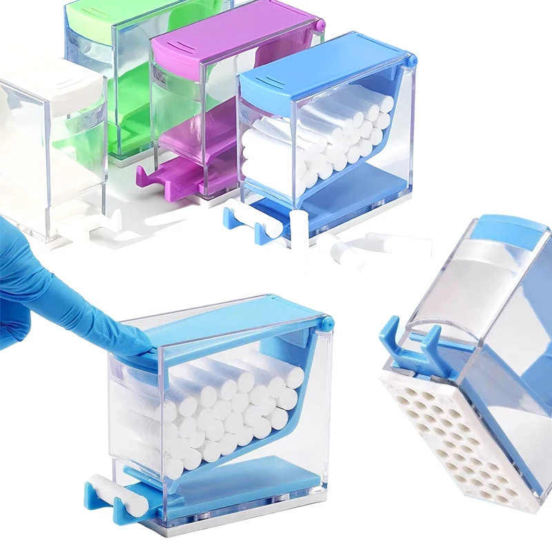Dental Cotton Roll Dispenser Holder Press Type Box Holder Swab Storage Box Organizer Dentist Clinic Container Dentistry Supplies
Dental Cotton Roll Dispenser Holder Press Type Box Holder Swab Storage Box Organizer Dentist Clinic Container Dentistry Supplies