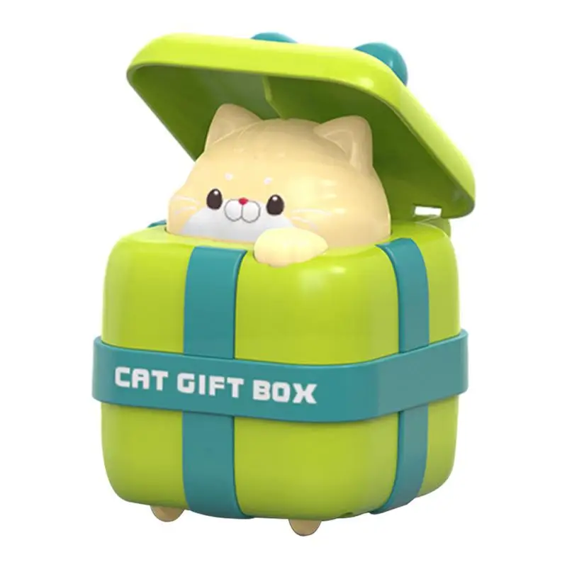 Игрушечный автомобиль Press & Go, мультяшный Кот, миниатюрные игрушечные автомобили, Уникальный яркий Забавный восхитительный игрушечный автомобиль для игр в бассейне
Игрушечный автомобиль Press & Go, мультяшный Кот, миниатюрные игрушечные автомобили, Уникальный яркий Забавный восхитительный игрушечный автомобиль для игр в бассейне