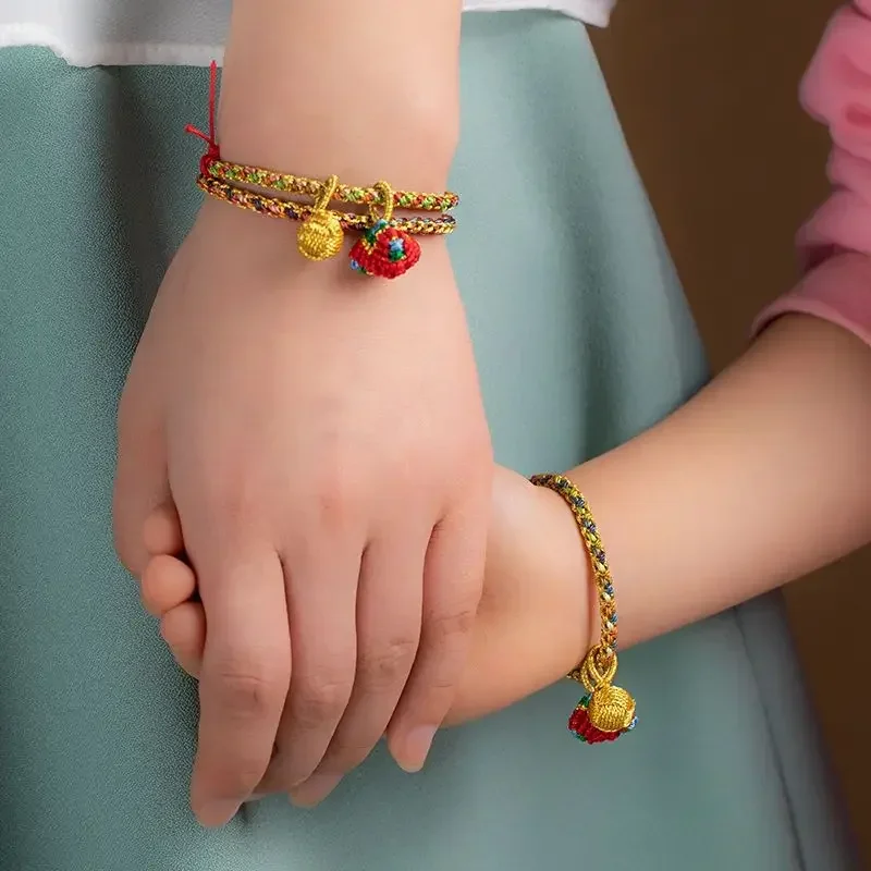 Dragon Boat Festival Colorful Baby Children's Red Rope Small Rice Dumplings Couple Bracelet Handmade Five-color Line HandString
Dragon Boat Festival Colorful Baby Children's Red Rope Small Rice Dumplings Couple Bracelet Handmade Five-color Line HandString