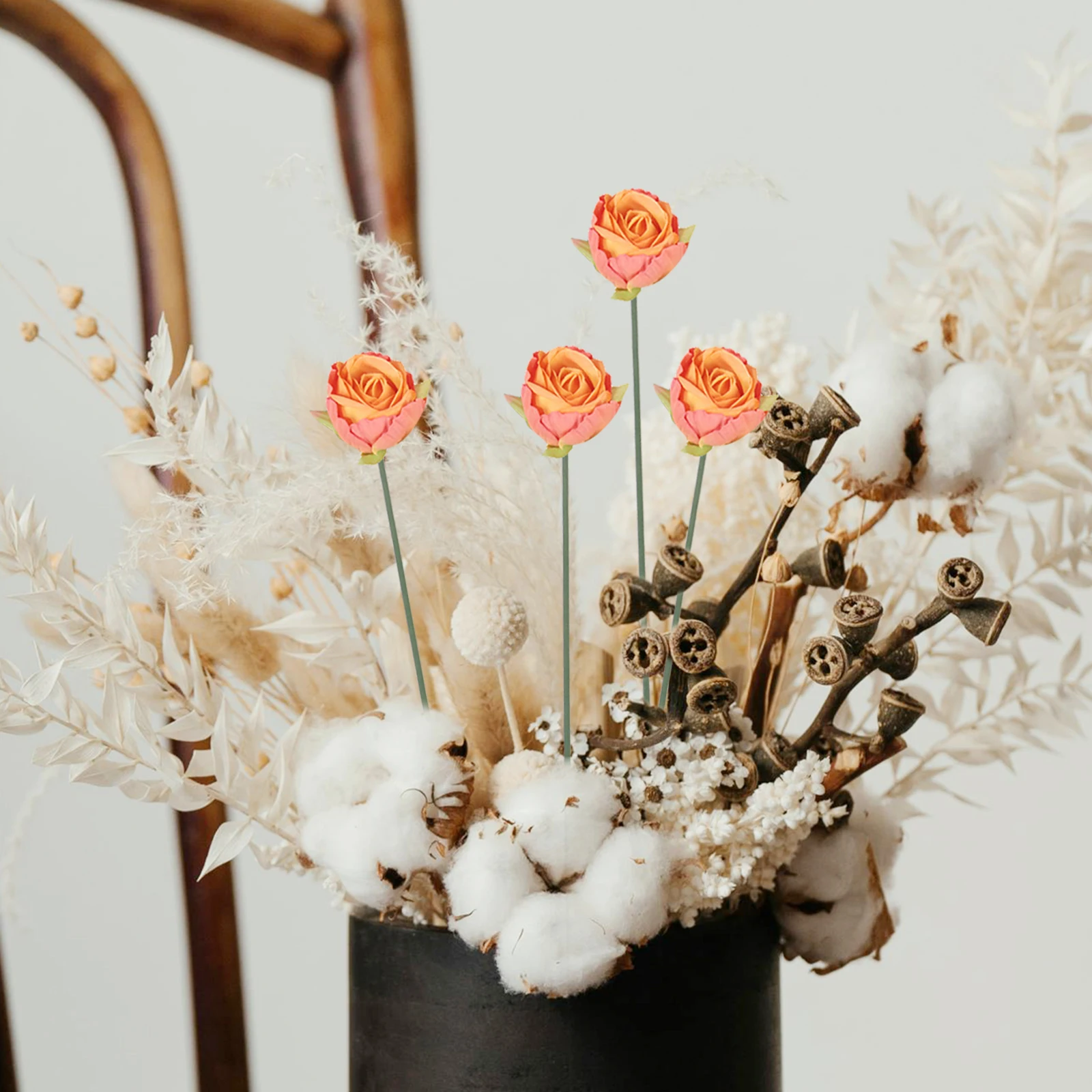 Simulation Flower Pole Wire Artificial Fake Brown Floral Arrangements Flowers Supplies Roses
Simulation Flower Pole Wire Artificial Fake Brown Floral Arrangements Flowers Supplies Roses