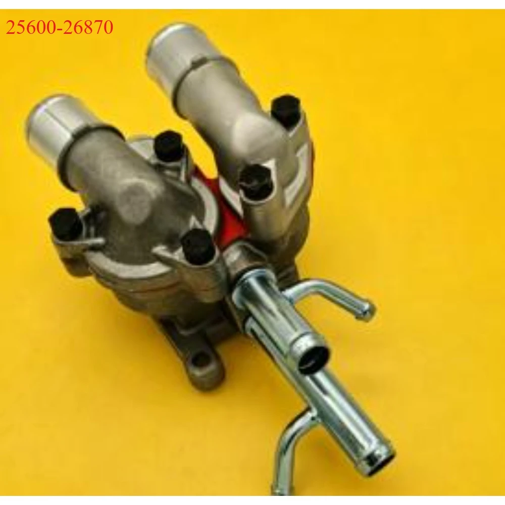 25600-26870 2560026870 1pc Engine Coolant Thermostat Housing Assembly for Hyundai Avante XD Elantra Accent Verna Interior Parts
25600-26870 2560026870 1pc Engine Coolant Thermostat Housing Assembly for Hyundai Avante XD Elantra Accent Verna Interior Parts