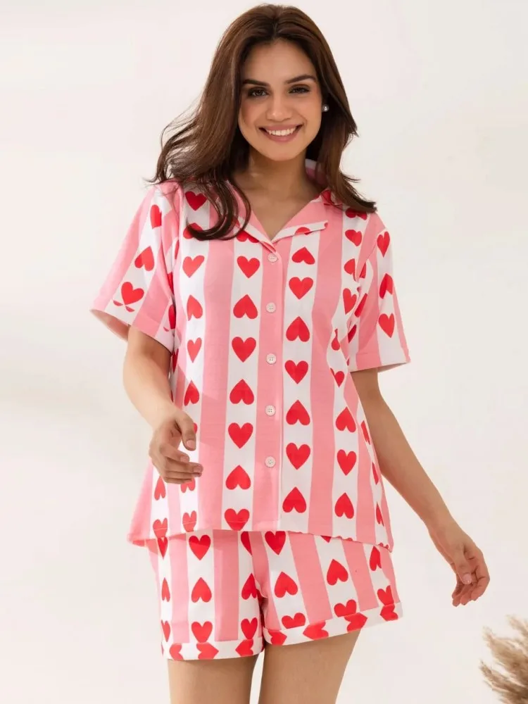 2 Pieces Set Sexy Fashion Women Set Female Tops Flower Print Short Sleeve Shirt And Elastic Waist Shorts Suit 2025 Spring Summer
2 Pieces Set Sexy Fashion Women Set Female Tops Flower Print Short Sleeve Shirt And Elastic Waist Shorts Suit 2025 Spring Summer