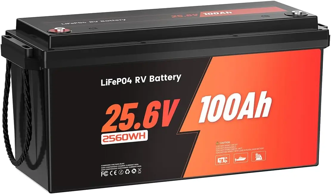 Аккумулятор LiFePO4 24В 100Ач 2.56кВтч глубокого разряда с увеличенным временем работы, встроенной BMS 100А, 4000-15000 циклов, максимальная мощность 2.56кВт. Индивидуальная настройка.
Аккумулятор LiFePO4 24В 100Ач 2.56кВтч глубокого разряда с увеличенным временем работы, встроенной BMS 100А, 4000-15000 циклов, максимальная мощность 2.56кВт. Индивидуальная настройка.