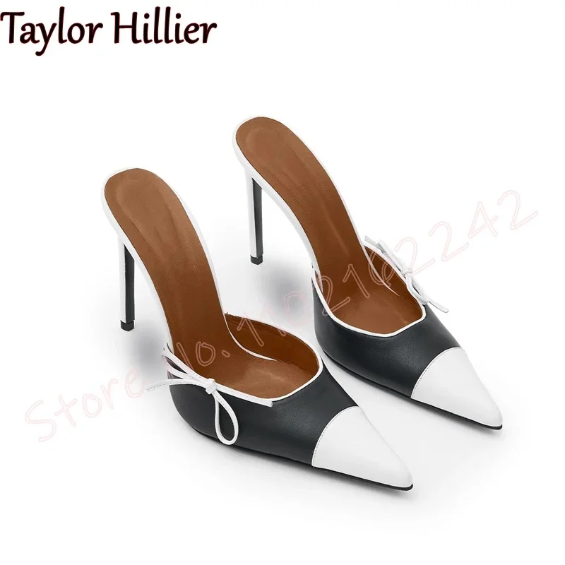 Новые летние женские тапочки на шпильке из лакированной кожи с острым носком, верхняя одежда, модельные тапочки с бантом, однотонные вечерние туфли на высоком каблуке 46
Новые летние женские тапочки на шпильке из лакированной кожи с острым носком, верхняя одежда, модельные тапочки с бантом, однотонные вечерние туфли на высоком каблуке 46