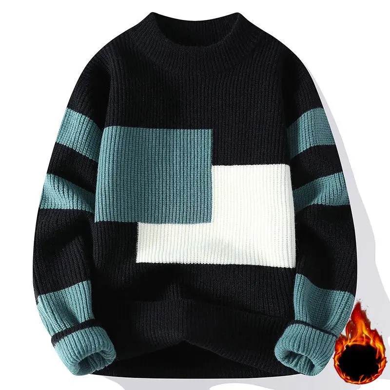 Knit Sweater Men Oversized Pull Homme Male Knitted Sweater Pullover Jumper Harajuku Casual Streetwear Patchwork Men Sweaters
Knit Sweater Men Oversized Pull Homme Male Knitted Sweater Pullover Jumper Harajuku Casual Streetwear Patchwork Men Sweaters