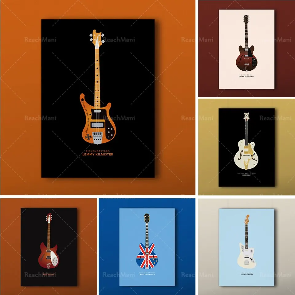 Unique Music Posters Pop Art Prints Wall Art for Home Decor Guitar Posters for Music Lovers High Quality and Durable 
Unique Music Posters Pop Art Prints Wall Art for Home Decor Guitar Posters for Music Lovers High Quality and Durable