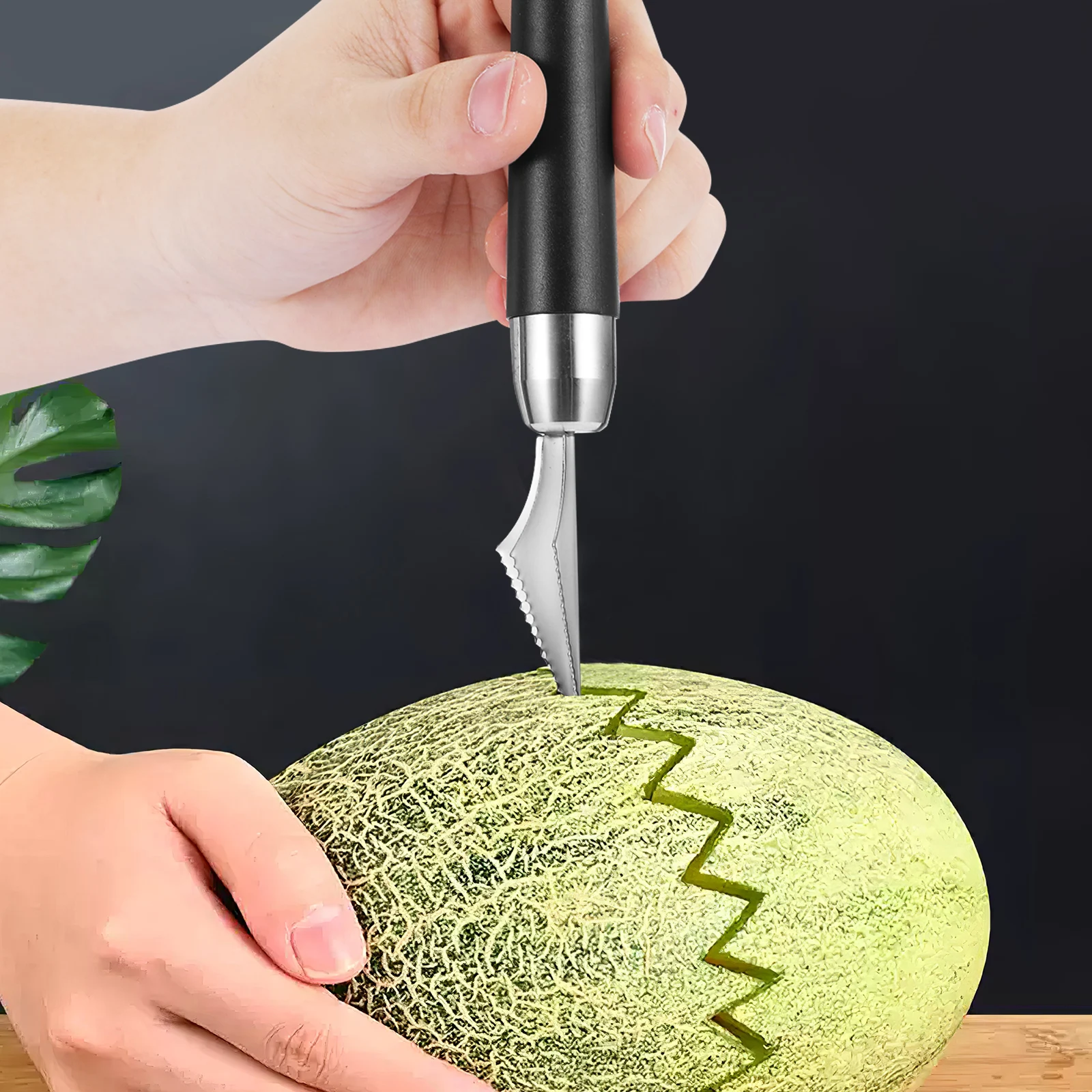 2pcs Stainless Steel Fruit Cutting Tools Slicer For Apple Cucumber Carrot Carving Kit Kitchen Gadgets
2pcs Stainless Steel Fruit Cutting Tools Slicer For Apple Cucumber Carrot Carving Kit Kitchen Gadgets