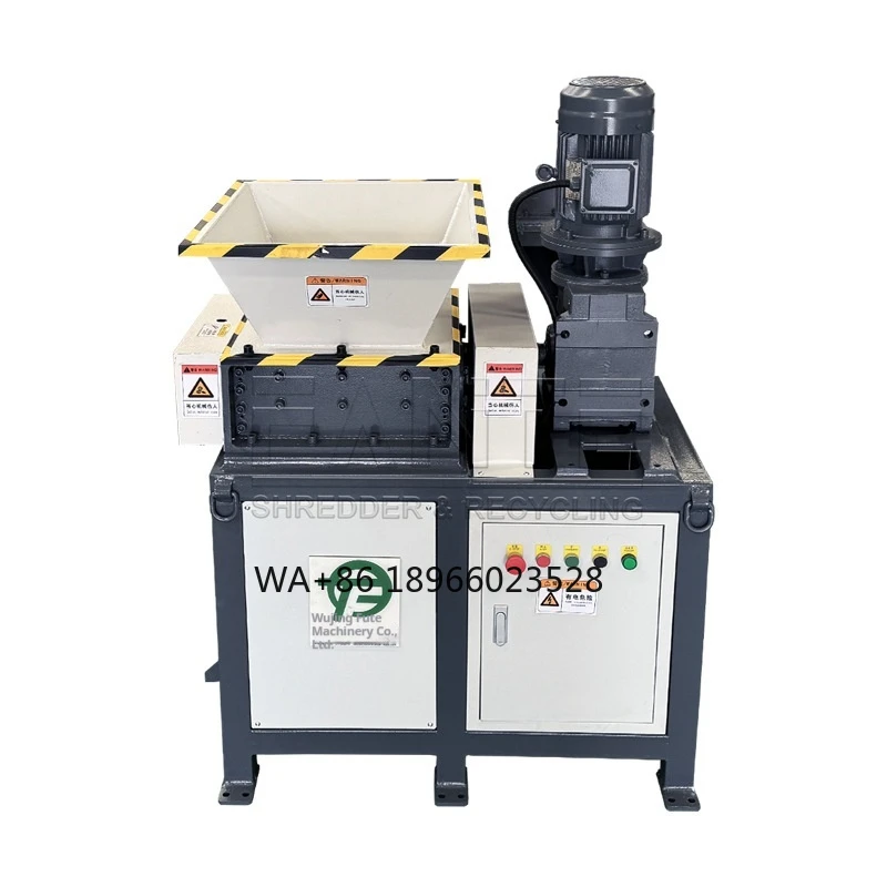 FTS-300 Dual Axis Industrial Scrap Wood Strong Crusher Small Fabric Shredder for Plastic Crushing Machines
FTS-300 Dual Axis Industrial Scrap Wood Strong Crusher Small Fabric Shredder for Plastic Crushing Machines