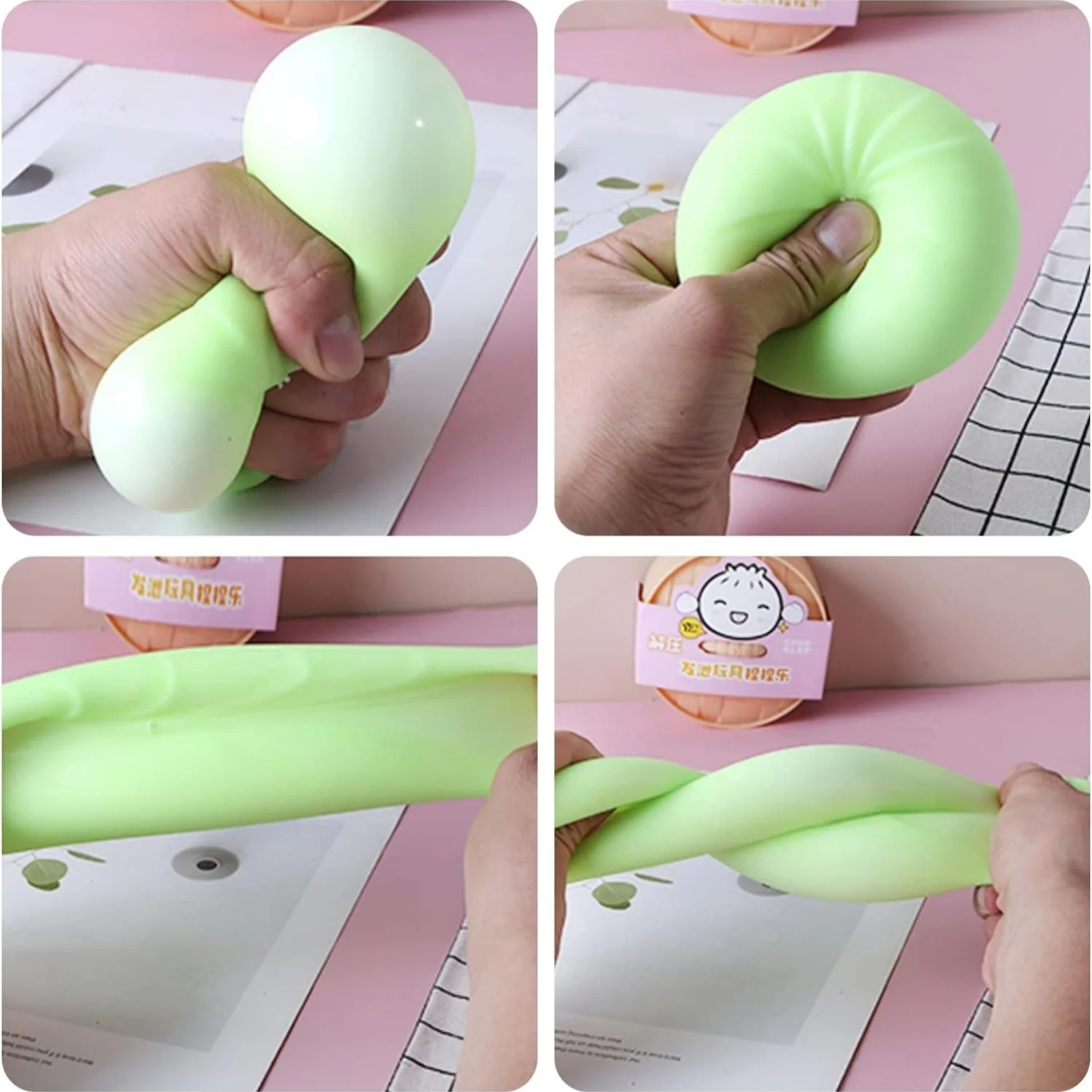 SchyllingColorful Dumpling Squishes Stress Balls Fidget Sensory Toys Simulation Food Squishies Bun with Steamer Squeeze Dough Ball Gifts
SchyllingColorful Dumpling Squishes Stress Balls Fidget Sensory Toys Simulation Food Squishies Bun with Steamer Squeeze Dough Ball Gifts
