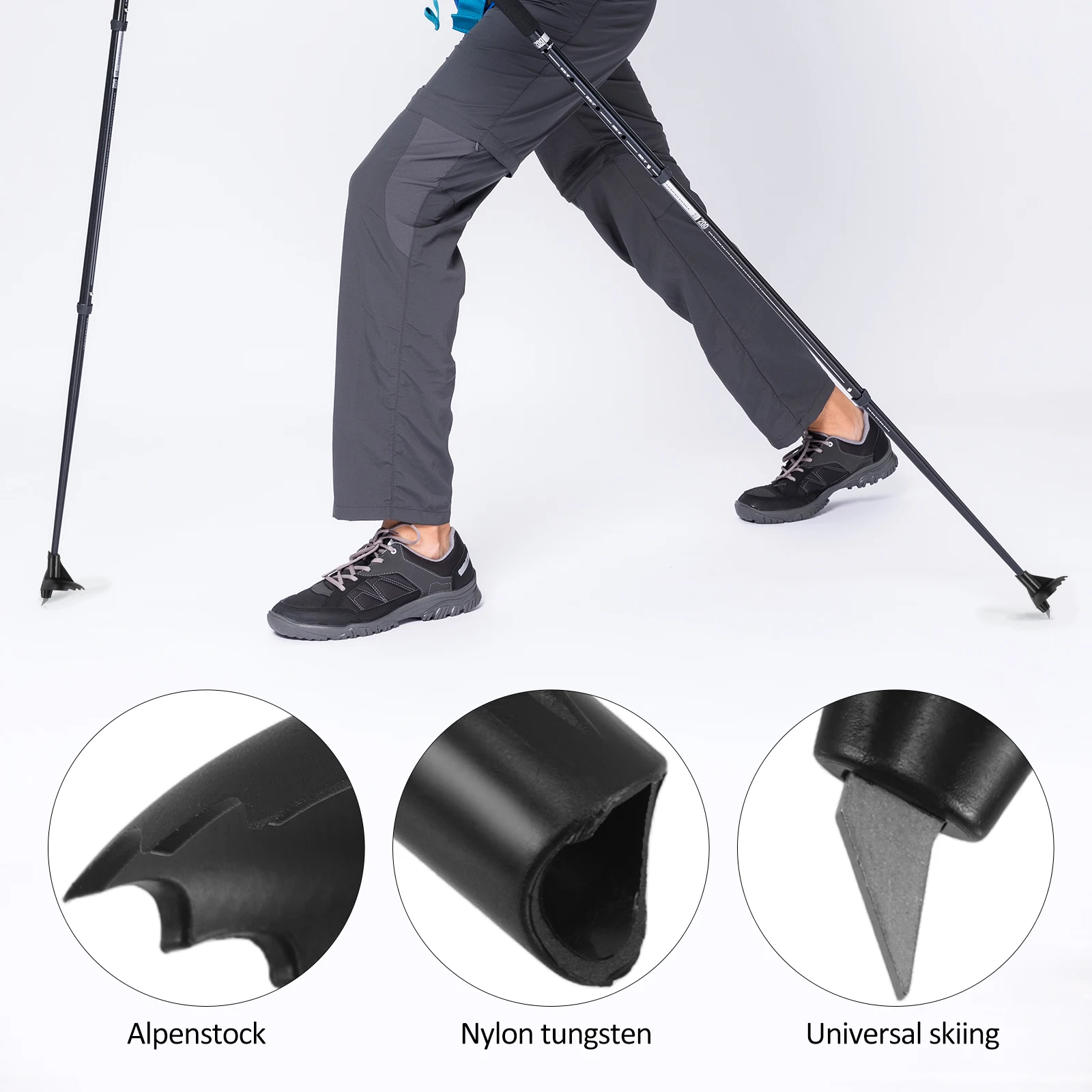 Trekking Rod Tips Rubber for Poles Hiking Camping Supplies Ski Grip Replacement Ends
Trekking Rod Tips Rubber for Poles Hiking Camping Supplies Ski Grip Replacement Ends