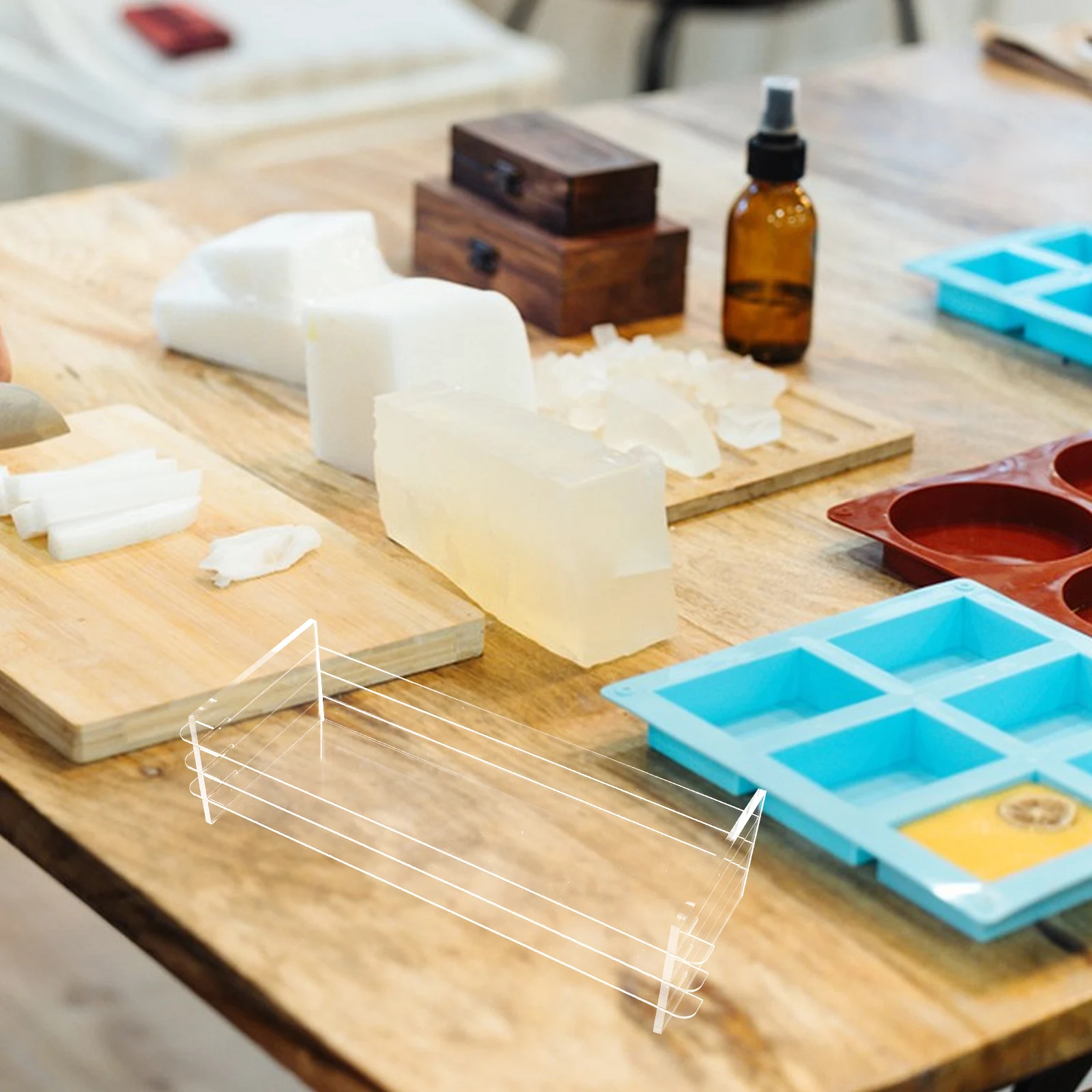 1 Set Transparent Acrylic Board For Handmade Making Clear Inner Replacement Part Divider For Silicone Mold Craft Soap Making
1 Set Transparent Acrylic Board For Handmade Making Clear Inner Replacement Part Divider For Silicone Mold Craft Soap Making