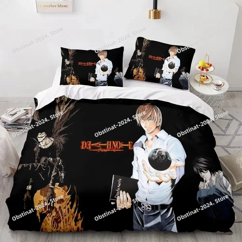 3d Print Anime Death Note Bedding Set Single Twin Full Queen King Size Bed Set Adult Kids Bedroom Duvet Cover Sets Birthday Gift
3d Print Anime Death Note Bedding Set Single Twin Full Queen King Size Bed Set Adult Kids Bedroom Duvet Cover Sets Birthday Gift