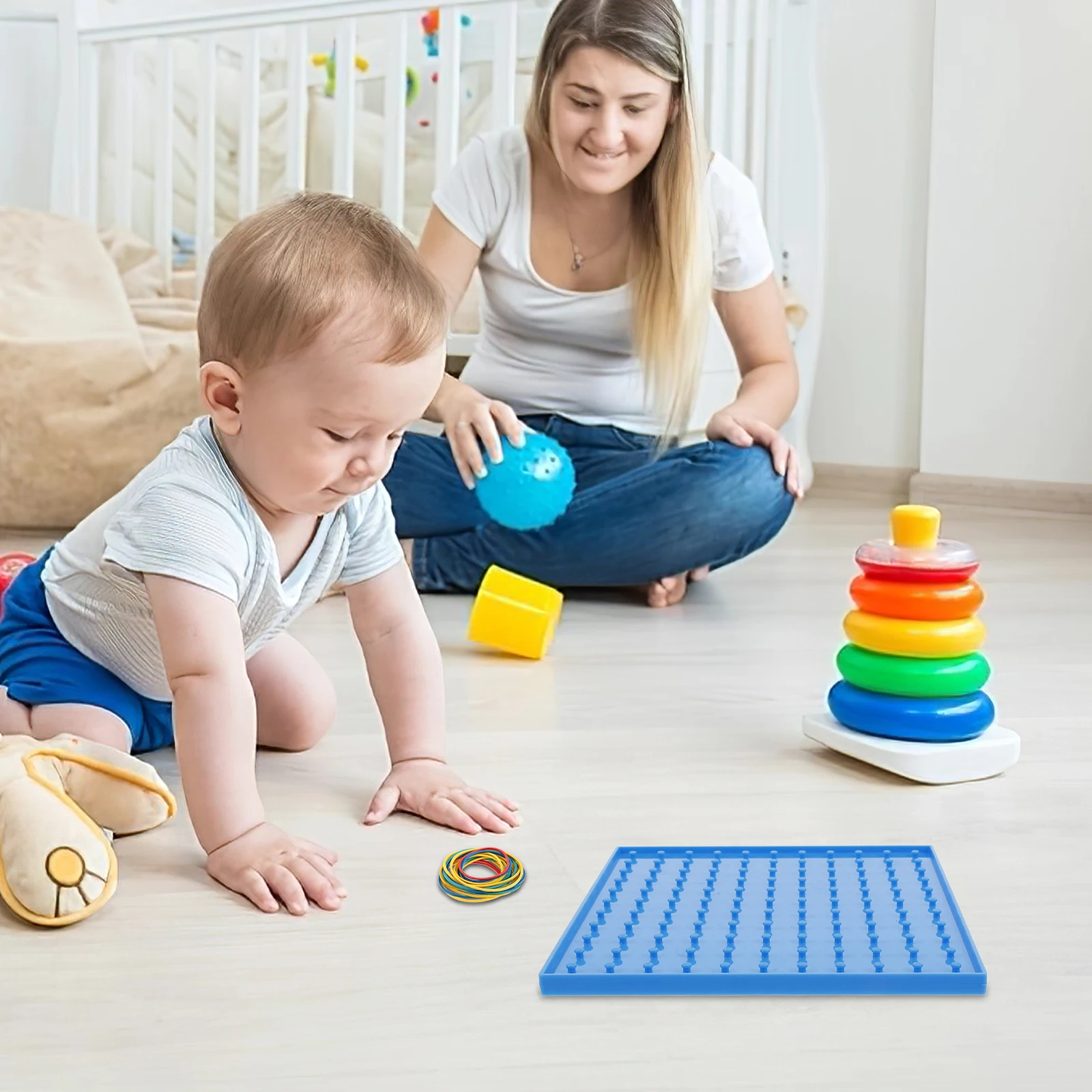 Nail Board Teaching Aids Pegboard Educational Plastic Geoboard Toy Engaging Shape Student Creative Play Construction
Nail Board Teaching Aids Pegboard Educational Plastic Geoboard Toy Engaging Shape Student Creative Play Construction