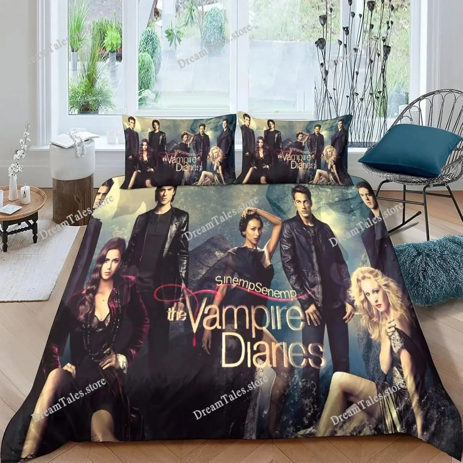 Anime Duvet Cover The Vampire Diaries Bedding Set Adult Boys Girls Bedroom Decoration Kids Gift Single Double Size
Anime Duvet Cover The Vampire Diaries Bedding Set Adult Boys Girls Bedroom Decoration Kids Gift Single Double Size