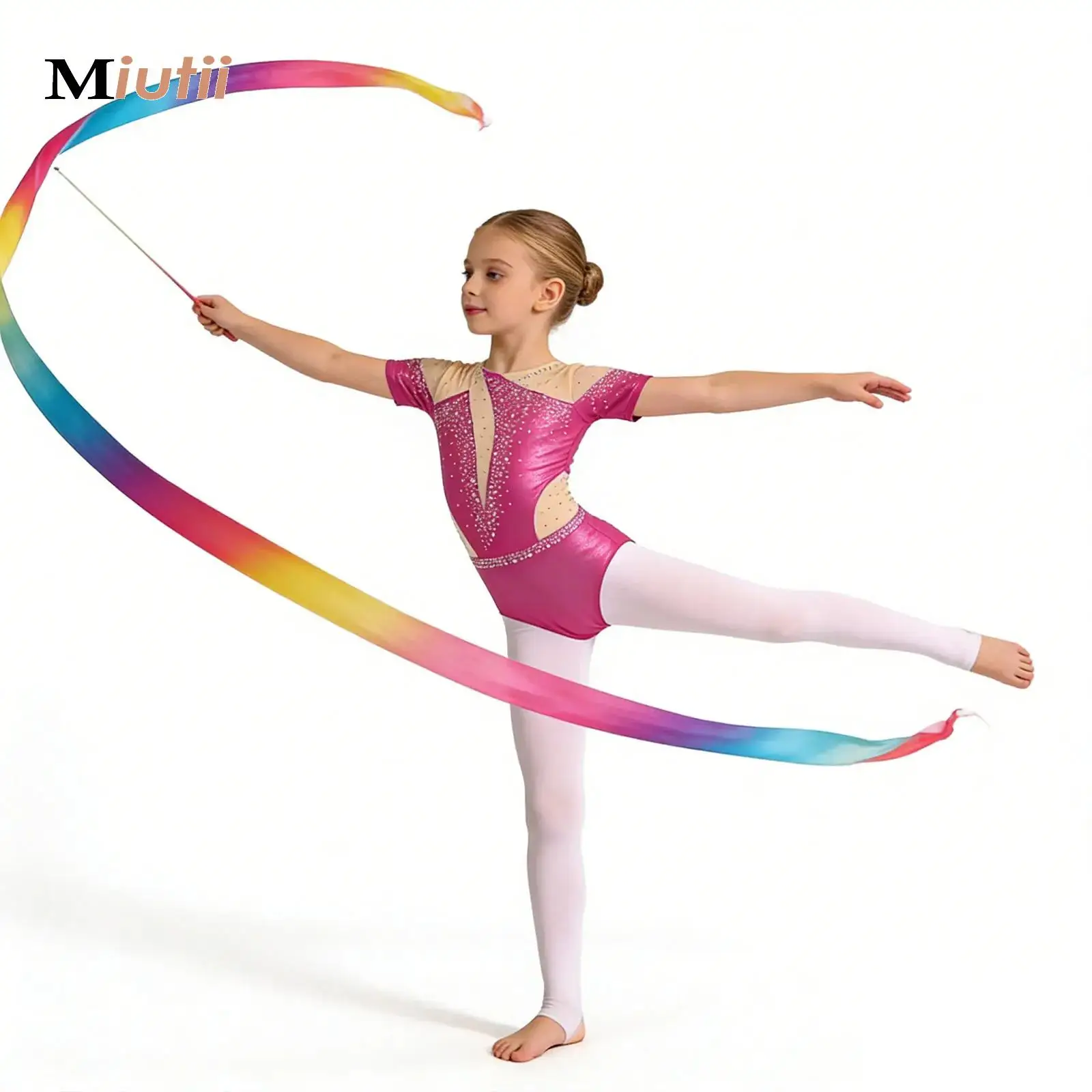 Girls Figure Skating Leotards Costume Short Sleeve Cutout Sheer Mesh Rhinestones Bodysuit Ballet Dance Dress Practice Dancewear
Girls Figure Skating Leotards Costume Short Sleeve Cutout Sheer Mesh Rhinestones Bodysuit Ballet Dance Dress Practice Dancewear