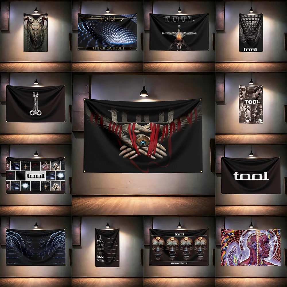 Rock Music Flag 3x5ft for TOOL Fans Banner HD Print Brass Grommet Garage Bedroom Living Room Dorm Wall Decor Tapestry
Rock Music Flag 3x5ft for TOOL Fans Banner HD Print Brass Grommet Garage Bedroom Living Room Dorm Wall Decor Tapestry