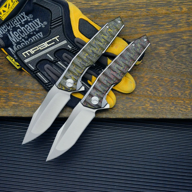Outdoor Camping Folding Knife D2 Blade G10 Handle Pocket Survival Hiking Tactical Hunting Utility Kitchen Fruit Knives EDC Tools
Outdoor Camping Folding Knife D2 Blade G10 Handle Pocket Survival Hiking Tactical Hunting Utility Kitchen Fruit Knives EDC Tools