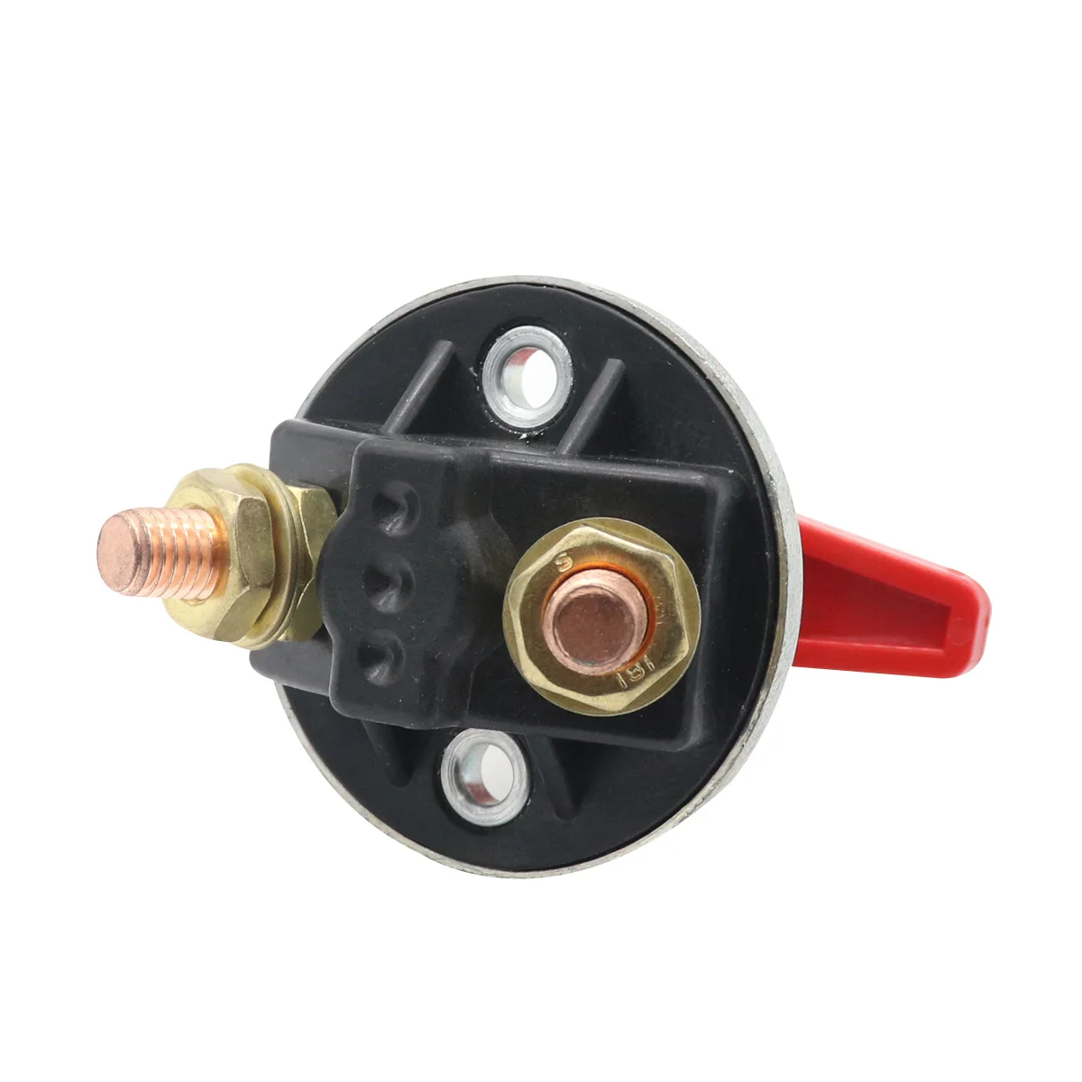 150A 12/24V Heavy Duty Copper Terminal Power Switch For Automotive Marine Use M10 Thread Isolator Cut Off Switch
150A 12/24V Heavy Duty Copper Terminal Power Switch For Automotive Marine Use M10 Thread Isolator Cut Off Switch