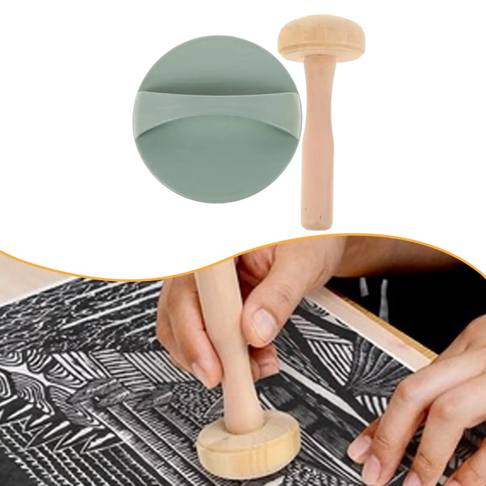 Printmaking Tool Set,Versatile,Wooden Mushroom Roller Child Engraving Board Printmaking Supplies,for,Creative Projects Art Craft
Printmaking Tool Set,Versatile,Wooden Mushroom Roller Child Engraving Board Printmaking Supplies,for,Creative Projects Art Craft
