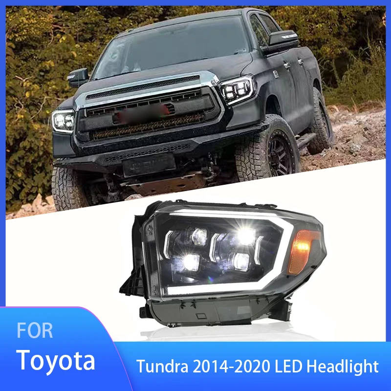 Автомобильные фары OLANGDA для Toyota Tundra 2014-2020, 4-объективные передние светодиодные фары DRL, аксессуары для указателей поворота в сборе
Автомобильные фары OLANGDA для Toyota Tundra 2014-2020, 4-объективные передние светодиодные фары DRL, аксессуары для указателей поворота в сборе